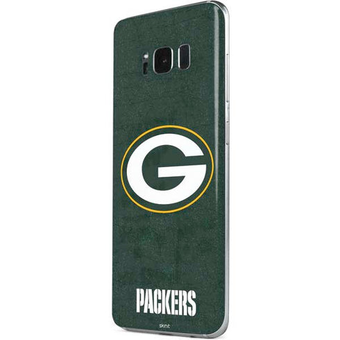 NFL Green Bay Packers Distressed Galaxy S8 Skin