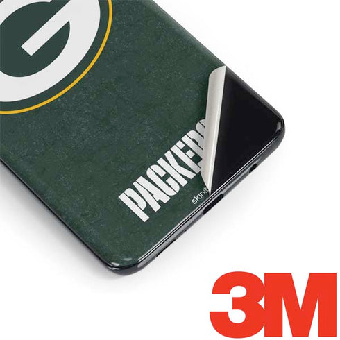 NFL Green Bay Packers Distressed Galaxy S9 Plus Skin