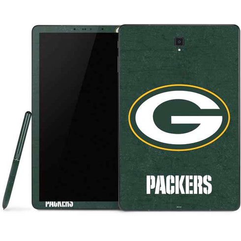 NFL Green Bay Packers Distressed Samsung Galaxy Tab Skin