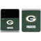 NFL Green Bay Packers Distressed Galaxy Z Flip4 5G Skin