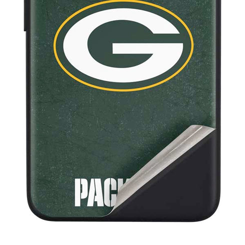 NFL Green Bay Packers Distressed Google Pixel 4a Skin