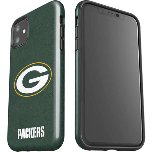 NFL Green Bay Packers Distressed iPhone 11 Impact Case