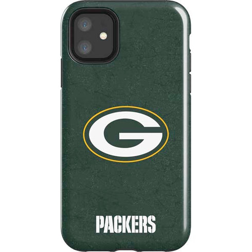 NFL Green Bay Packers Distressed iPhone 11 Impact Case