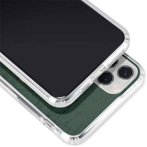 NFL Green Bay Packers Distressed iPhone 11 Pro Clear Case