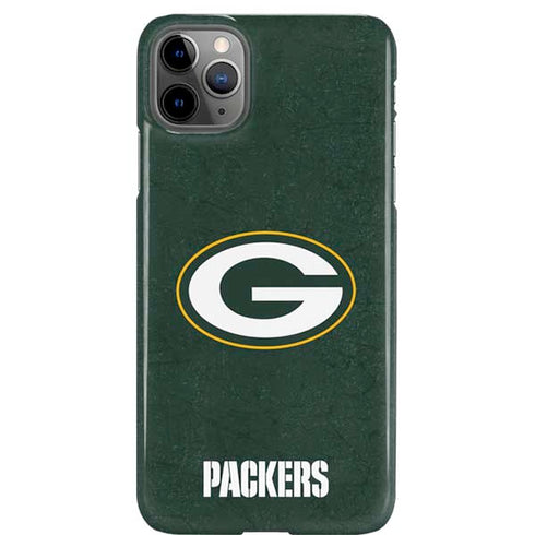 NFL Green Bay Packers Distressed iPhone 11 Pro Max Lite Case