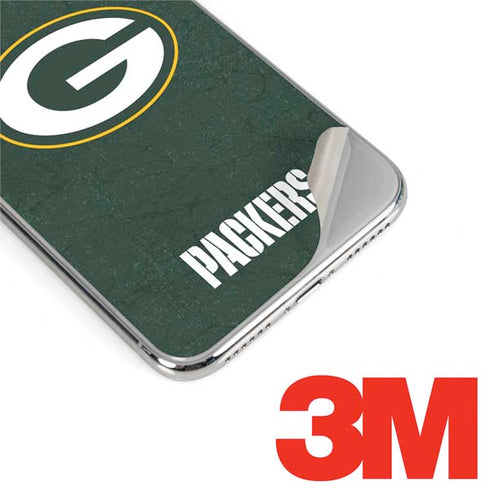 NFL Green Bay Packers Distressed iPhone 11 Pro Skin