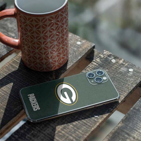 NFL Green Bay Packers Distressed iPhone 11 Pro Skin