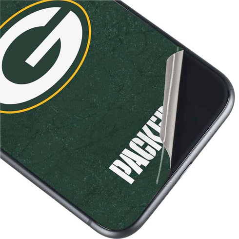 NFL Green Bay Packers Distressed iPhone 11 Skin