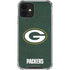 NFL Green Bay Packers Distressed iPhone 12 Mini Clear Case