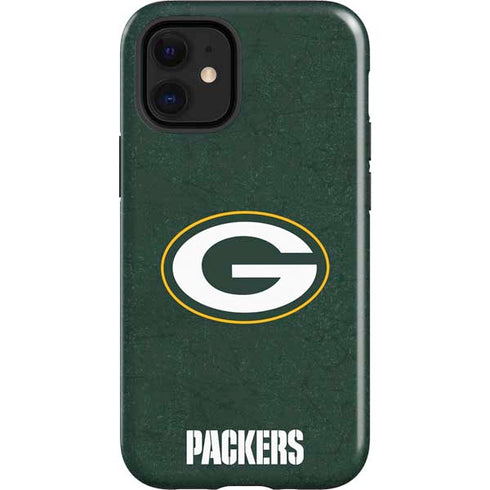 NFL Green Bay Packers Distressed iPhone 12 Mini Impact Case