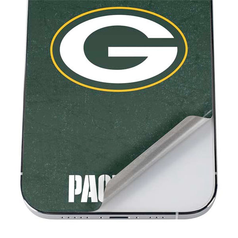 NFL Green Bay Packers Distressed iPhone 12 Pro Max Skin