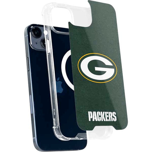 NFL Green Bay Packers Distressed iPhone 13 MagSafe Case