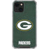 NFL Green Bay Packers Distressed iPhone 13 Mini Clear Case