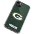 NFL Green Bay Packers Distressed iPhone 13 Mini Clear Case