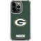 NFL Green Bay Packers Distressed iPhone 13 Pro Clear Case