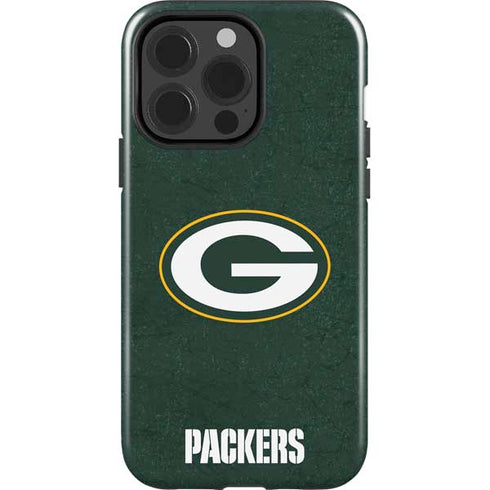 NFL Green Bay Packers Distressed iPhone 13 Pro Impact Case