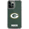 NFL Green Bay Packers Distressed iPhone 13 Pro Max Clear Case