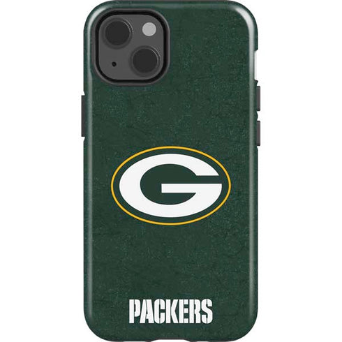 NFL Green Bay Packers Distressed iPhone 15 Impact Case