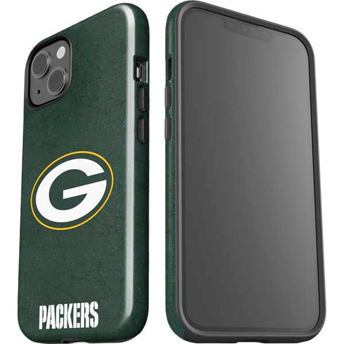 NFL Green Bay Packers Distressed iPhone 15 Impact Case
