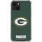 NFL Green Bay Packers Distressed iPhone 15 Plus Clear Case