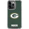 NFL Green Bay Packers Distressed iPhone 15 Pro Clear Case
