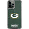 NFL Green Bay Packers Distressed iPhone 15 Pro Max Clear Case