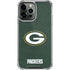 NFL Green Bay Packers Distressed iPhone 15 Pro Max Clear Case