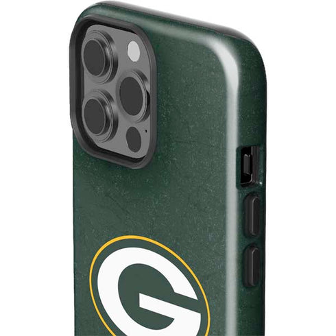 NFL Green Bay Packers Distressed iPhone 15 Pro Max Impact Case