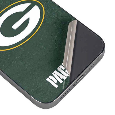 NFL Green Bay Packers Distressed iPhone 14 Pro Max Skin