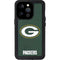 NFL Green Bay Packers Distressed iPhone 14 Pro Waterproof Case
