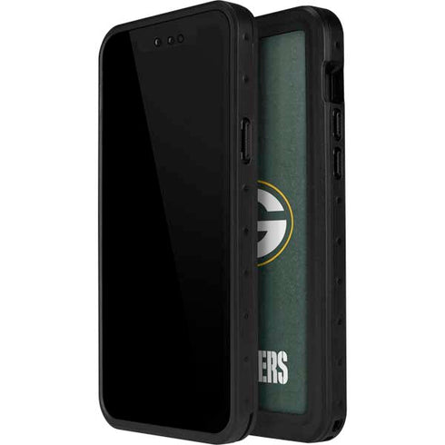 NFL Green Bay Packers Distressed iPhone 15 Plus Waterproof Case