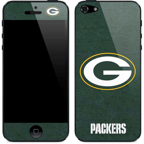 NFL Green Bay Packers Distressed iPhone 5/5s/5SE Skin