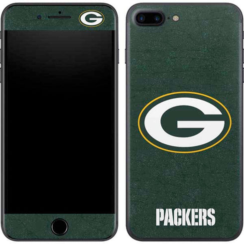 NFL Green Bay Packers Distressed iPhone 8 Plus Skin