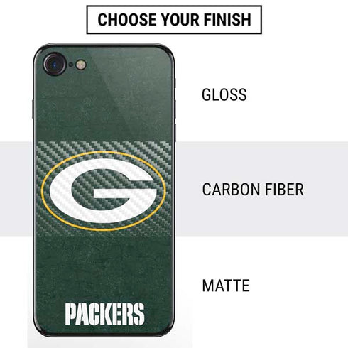 NFL Green Bay Packers Distressed iPhone SE (2nd & 3rd Gen) Skin