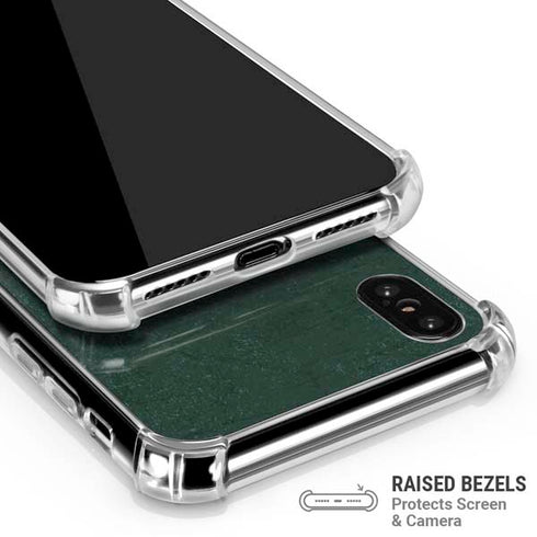 NFL Green Bay Packers Distressed iPhone XS Max Clear Case