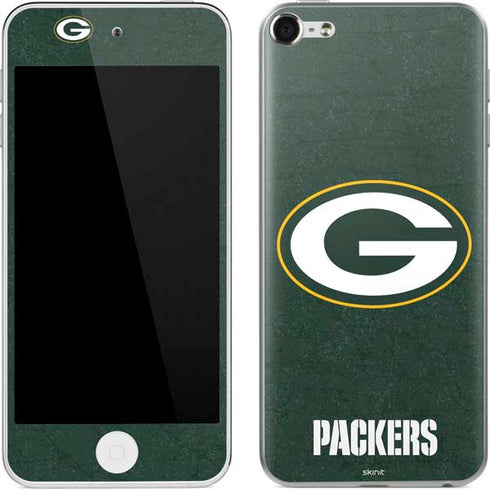 NFL Green Bay Packers Distressed Apple iPod Skin