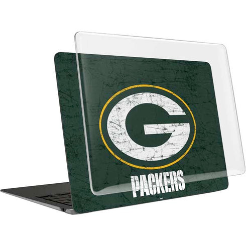 NFL Green Bay Packers Distressed MacBook Air 13in (2020) Case plus Skin