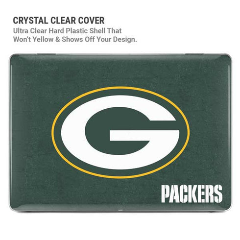 NFL Green Bay Packers Distressed MacBook Air 15in (2023-2025) Case plus Skin