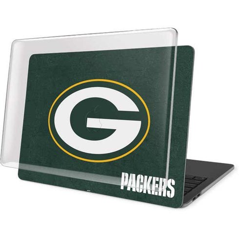 NFL Green Bay Packers Distressed MacBook Pro 13in (2020) Case plus Skin