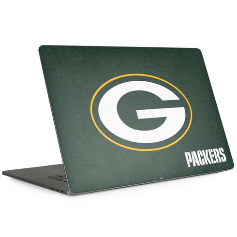 NFL Green Bay Packers Distressed Apple MacBook Pro 15-inch Skin