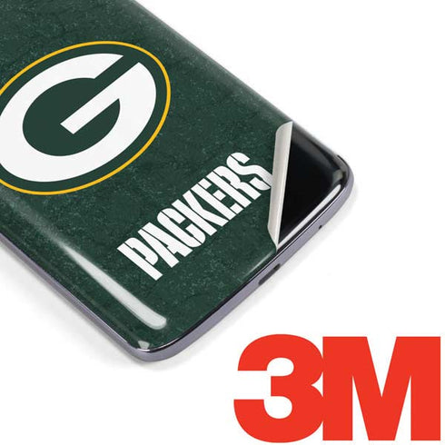 NFL Green Bay Packers Distressed Moto E5 Plus Skin
