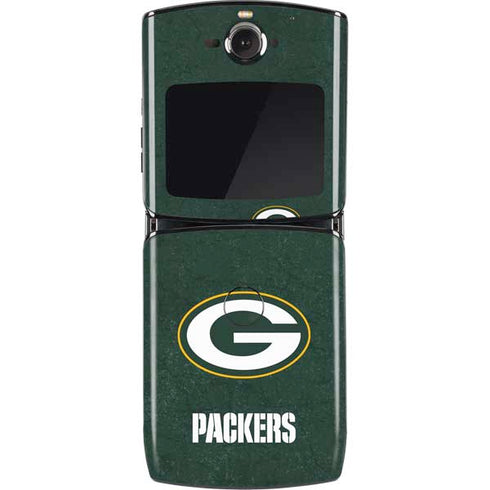 NFL Green Bay Packers Distressed Motorola RAZR Skin