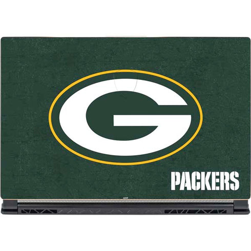 NFL Green Bay Packers Distressed MSI GS65 Stealth Laptop Skin