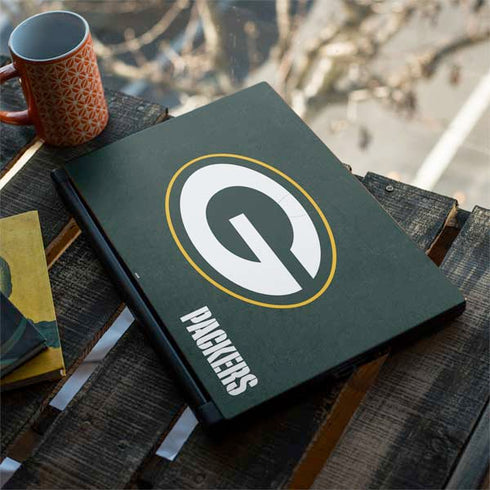 NFL Green Bay Packers Distressed MSI GS65 Stealth Laptop Skin