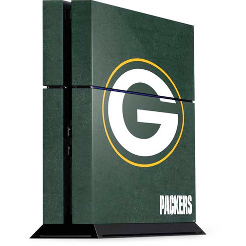 NFL Green Bay Packers Distressed PS4 Console Skin