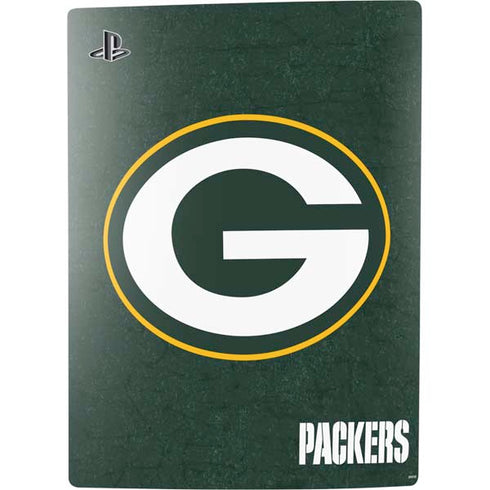 NFL Green Bay Packers Distressed PS5 Bundle Skin