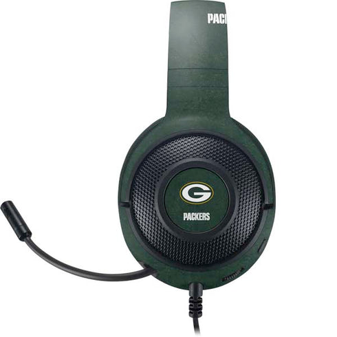 NFL Green Bay Packers Distressed Razer Kraken X Skin