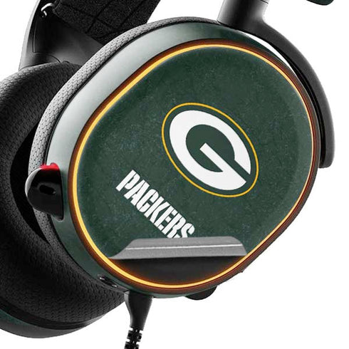 NFL Green Bay Packers Distressed SteelSeries Arctis 3 Skin