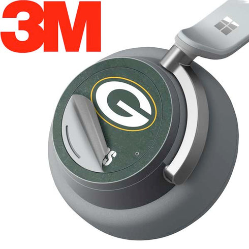 NFL Green Bay Packers Distressed Surface Headphones Skin