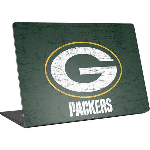 NFL Green Bay Packers Distressed Surface Laptop 4 15in Skin
